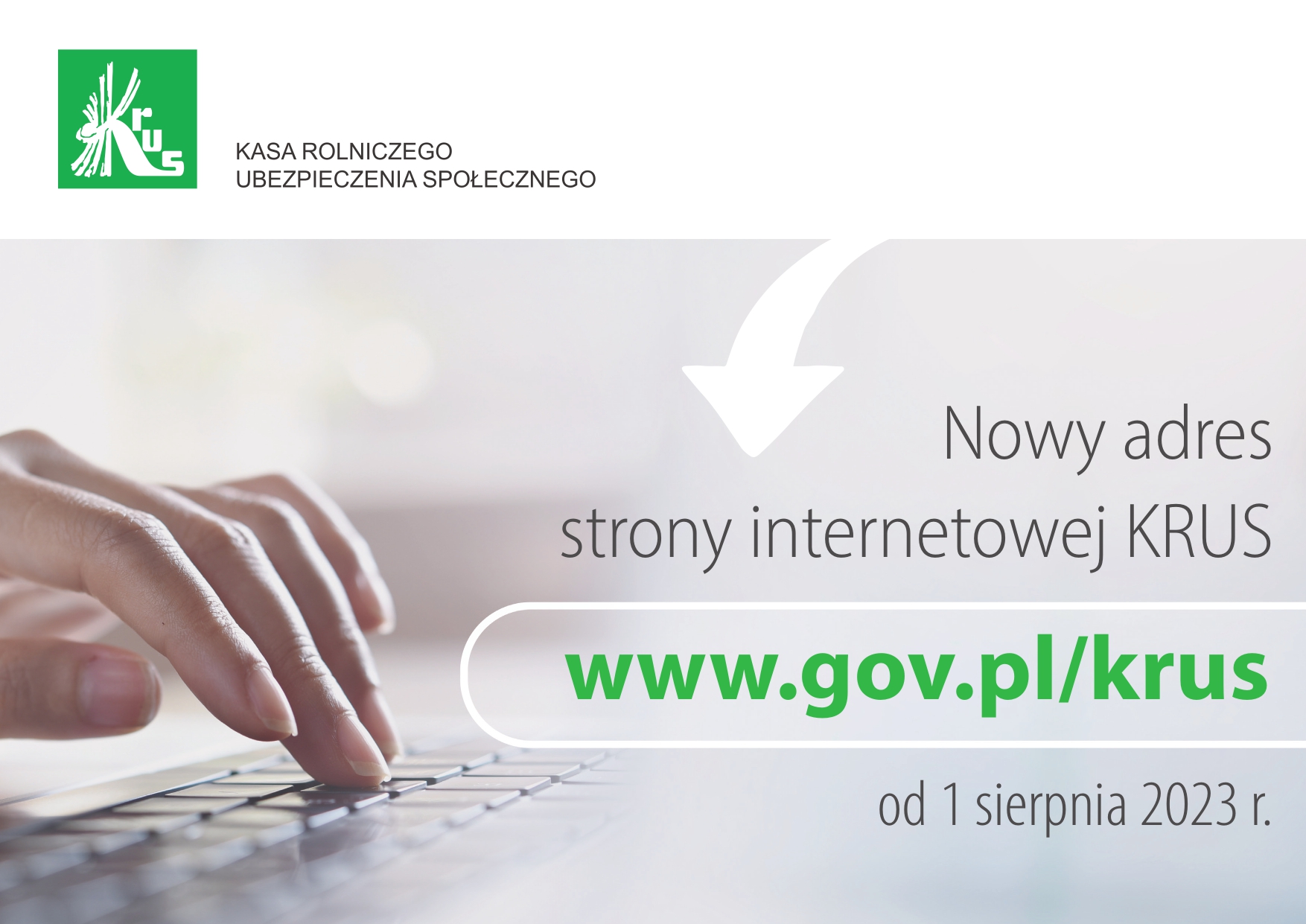 Nowa strona internetowa KRUS