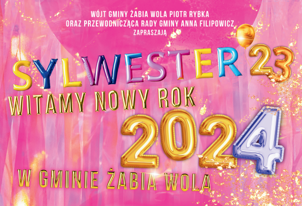 Zabawa Sylwestrowa 2023 w Gminie Żabia Wola