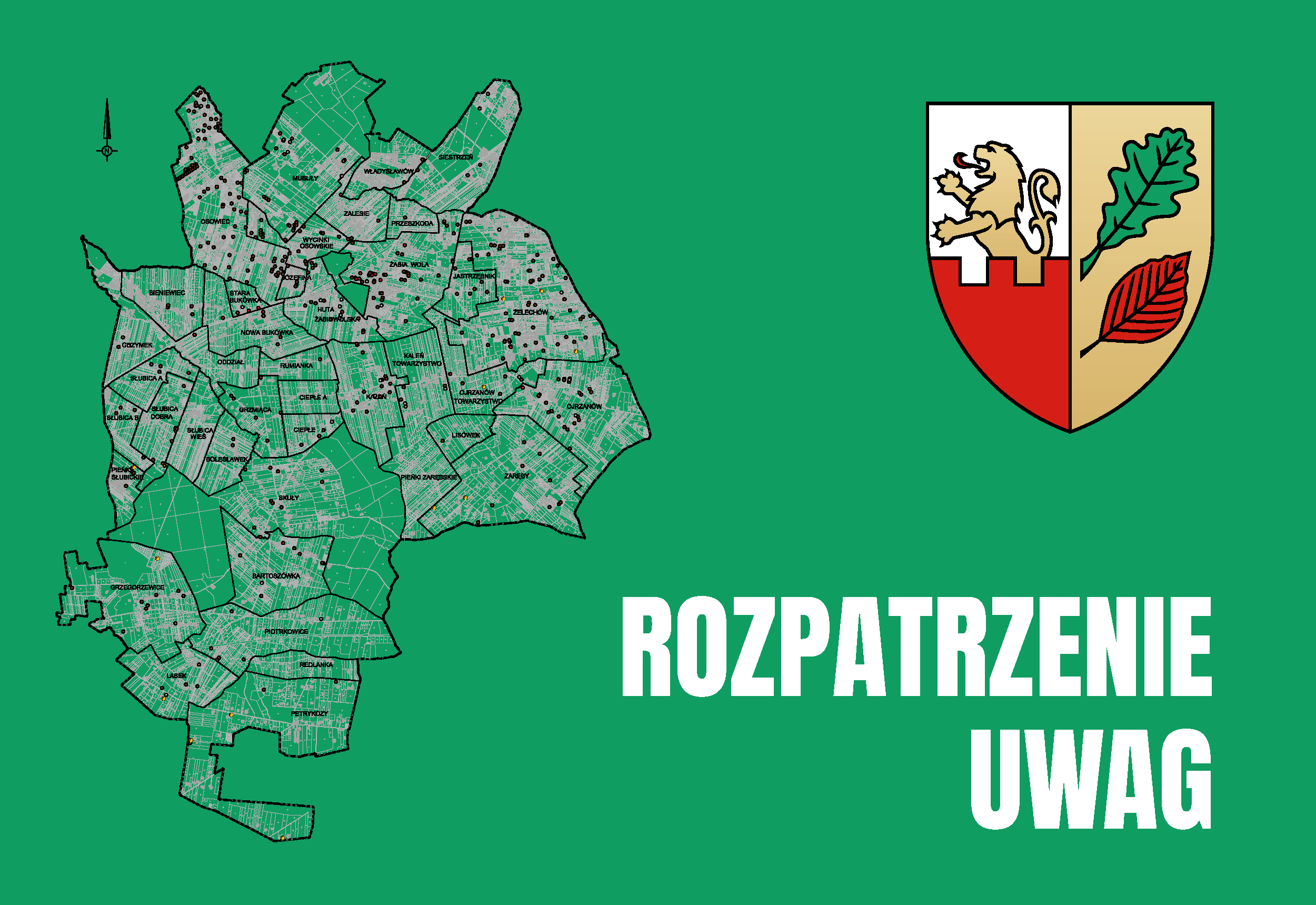 Fragment miejscowości Żabia Wola (Obszar I)