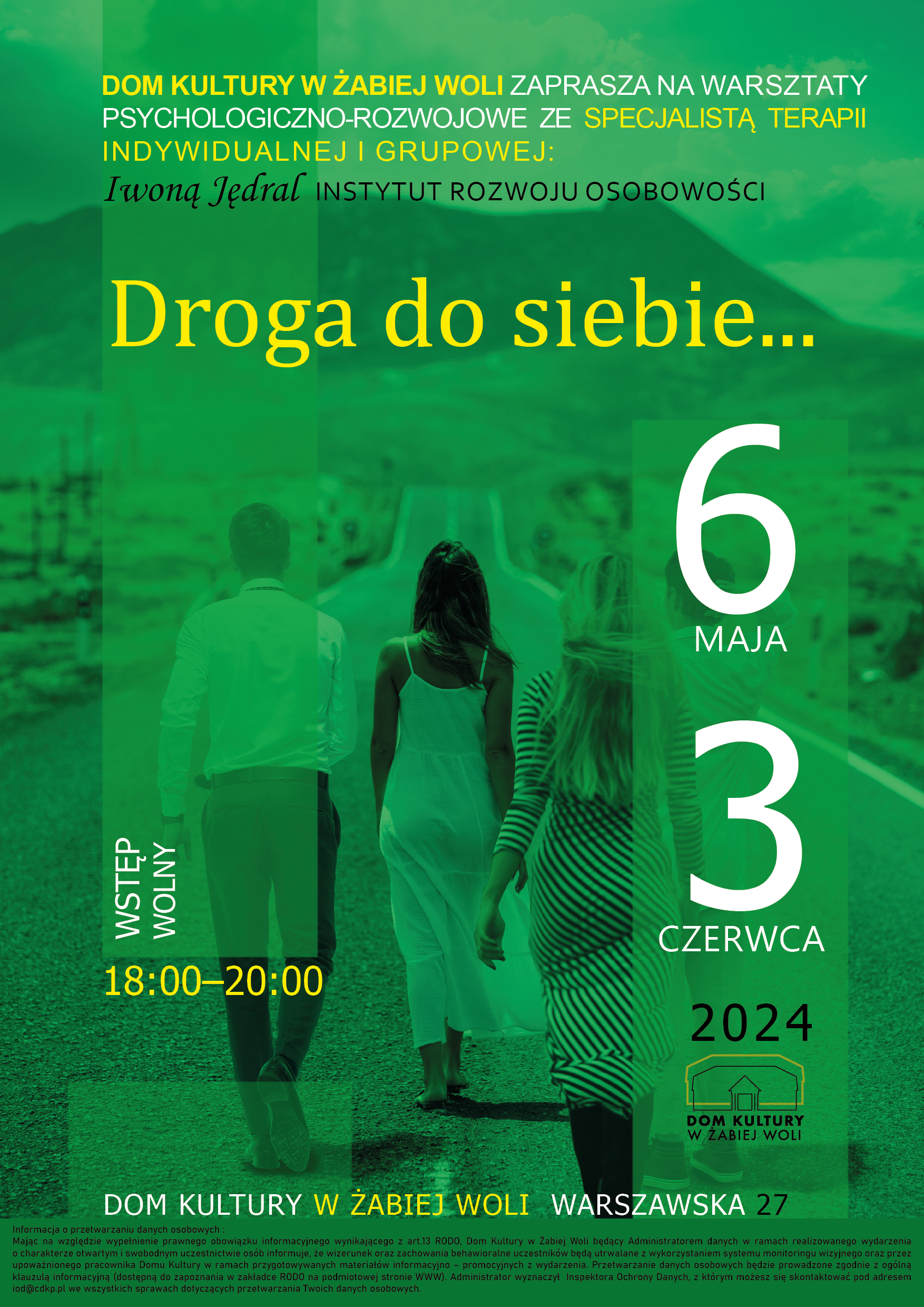 Warsztaty "Droga do siebie" w Domu Kultury