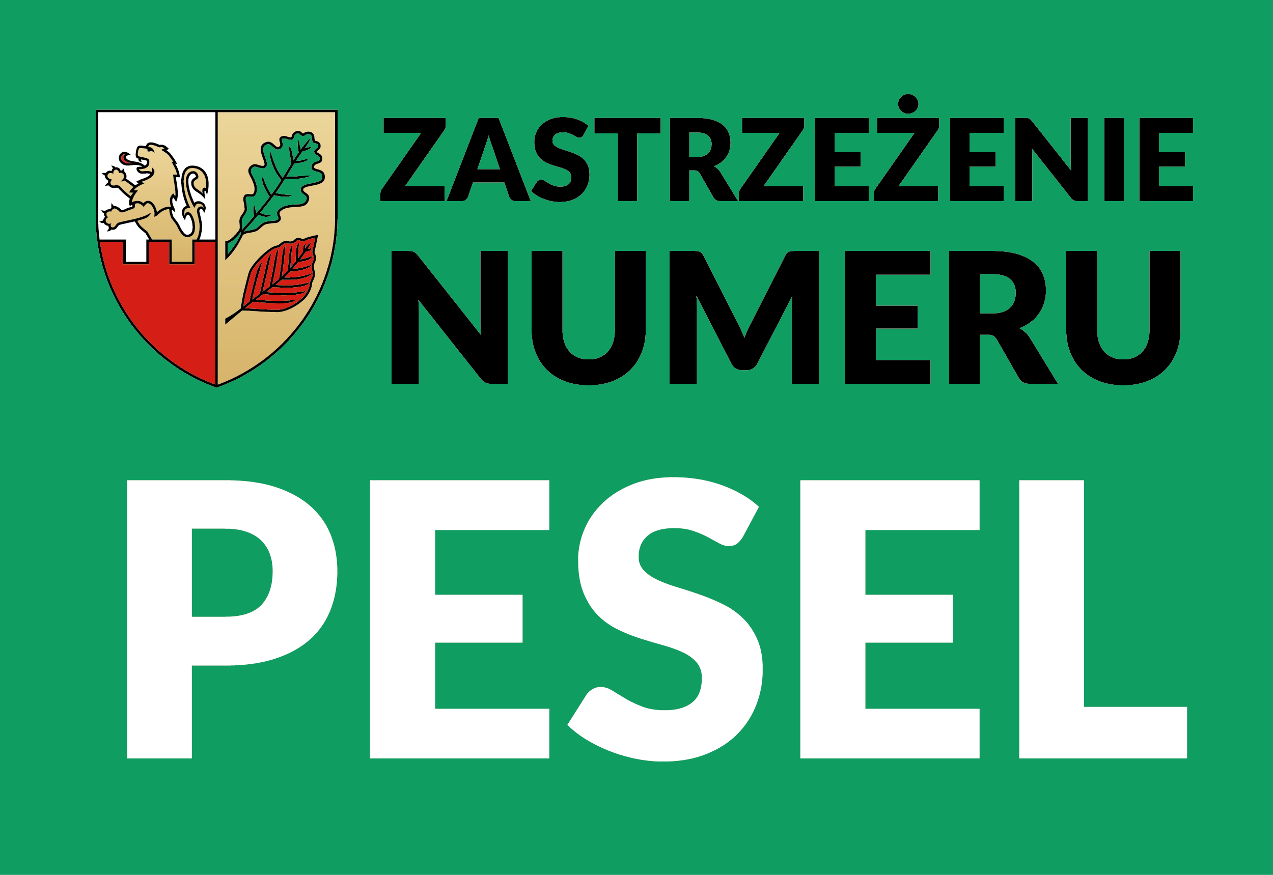 Zastrzeżenie lub cofnięcie zastrzeżenia numeru PESEL