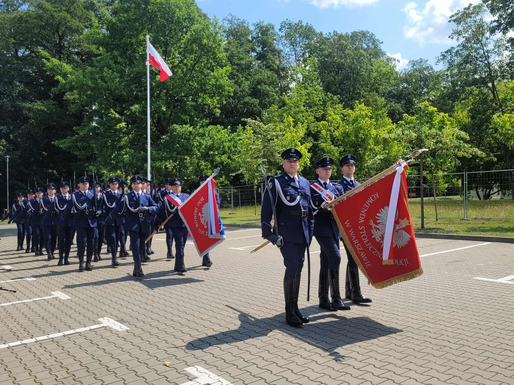 Uroczyste obchody Święta Policji w Powiecie Grodziskim