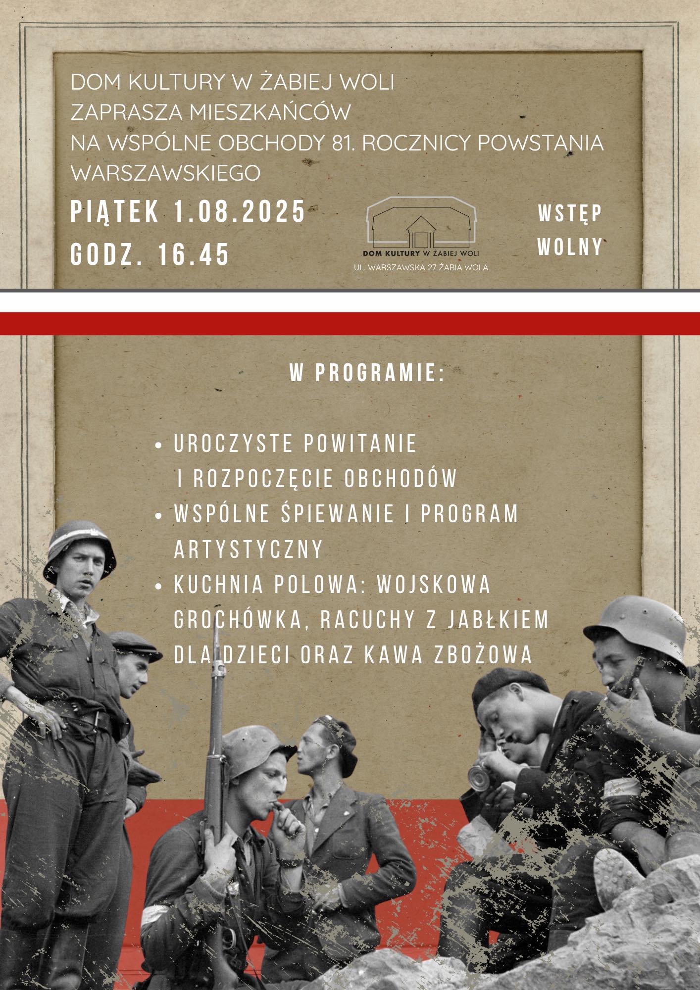 Obchody 81. rocznicy wybuchu Powstania Warszawskiego