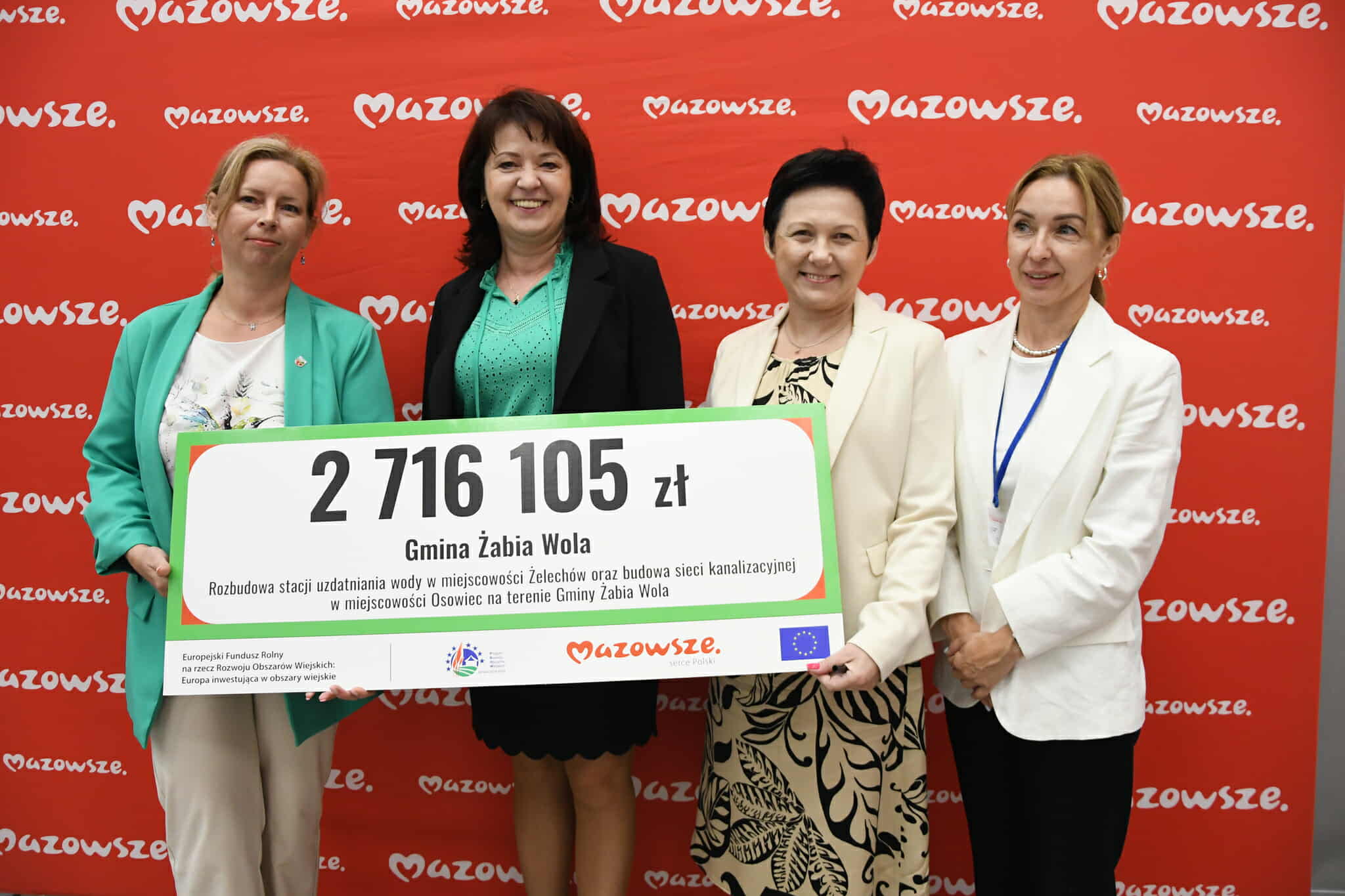 Ponad 2,7 mln zł dla Gminy Żabia Wola na inwestycje wodno-kanalizacyjne
