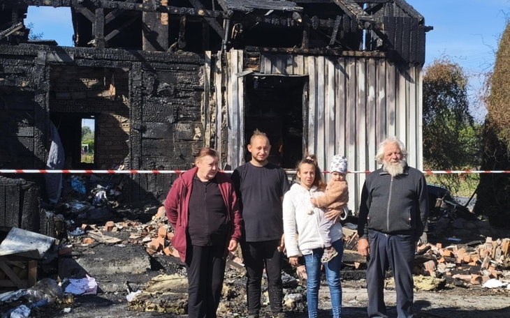 Apel o pomoc dla rodziny z Rumianki po pożarze domu