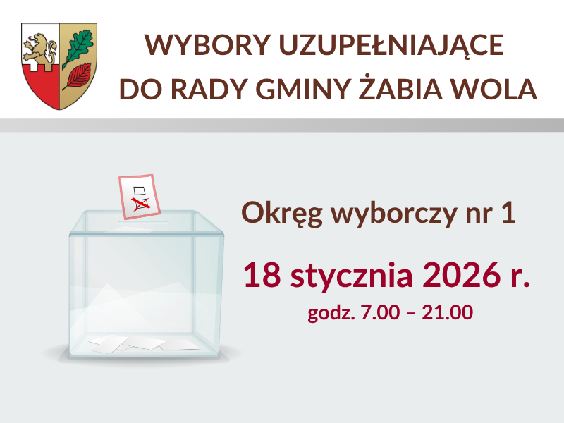 Wybory uzupełniające do Rady Gminy Żabia Wola