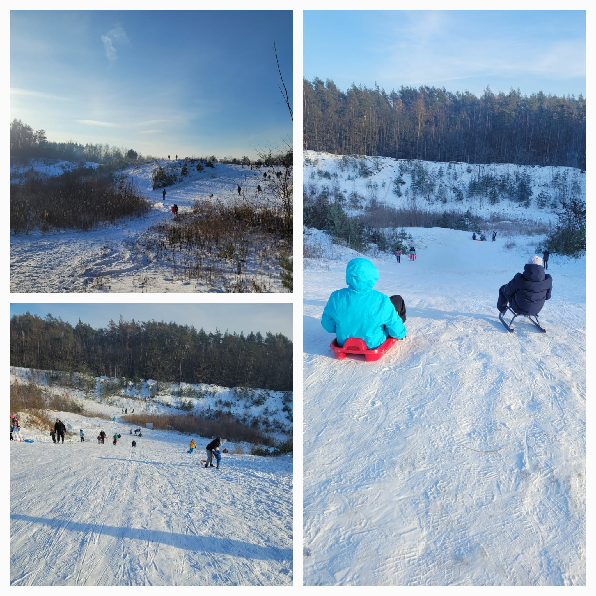  Saneczkowanie na terenie Gminy, tak - dzięki uprzejmości Klubu Motorowego X Racing to możliwe.