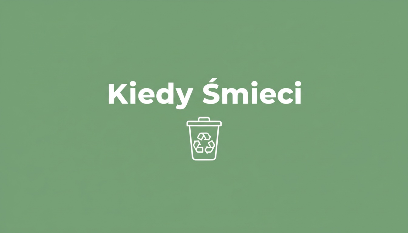 Elektroniczny harmonogram odbioru odpadów – bezpłatna aplikacja dla mieszkańców