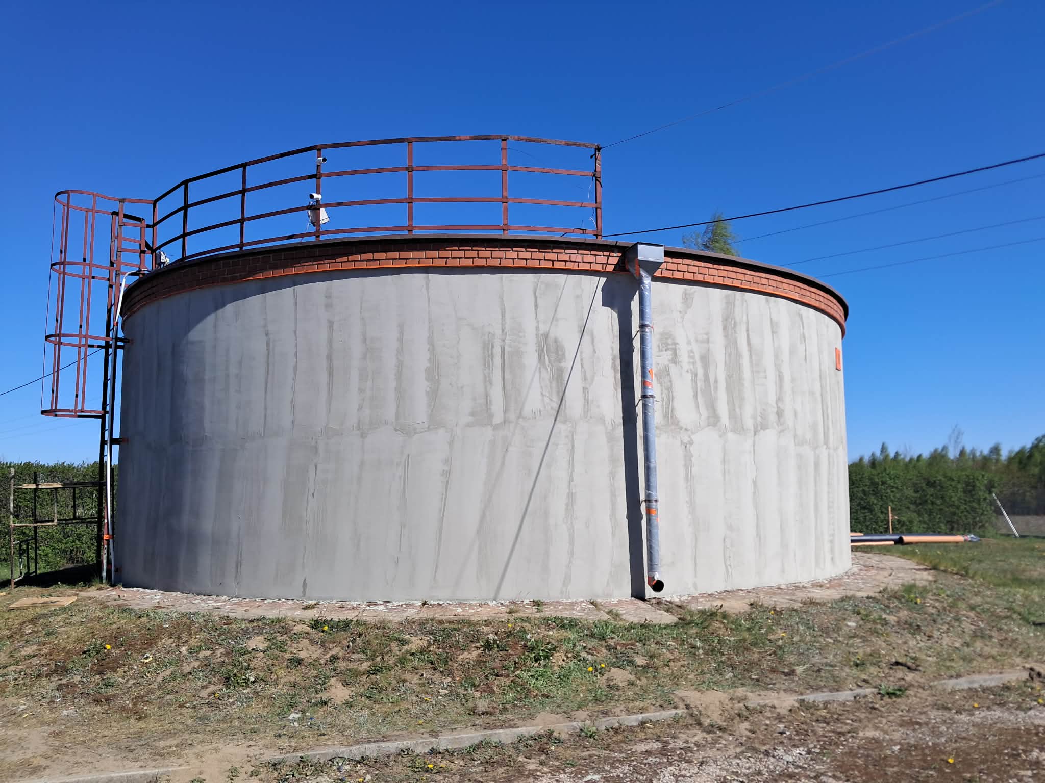 Postęp prac przy rozbudowie stacji uzdatniania wody w Żelechowie