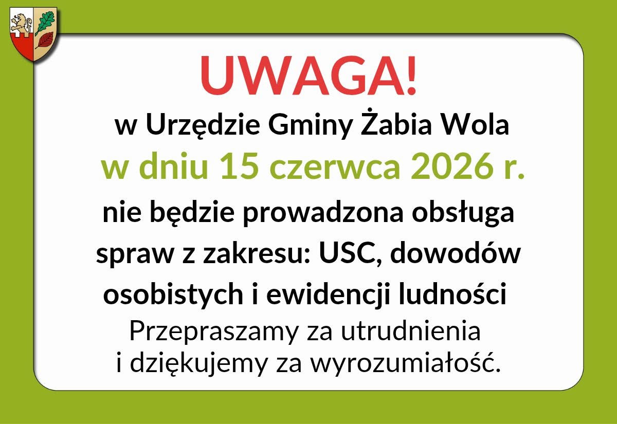praca urzędu grafika